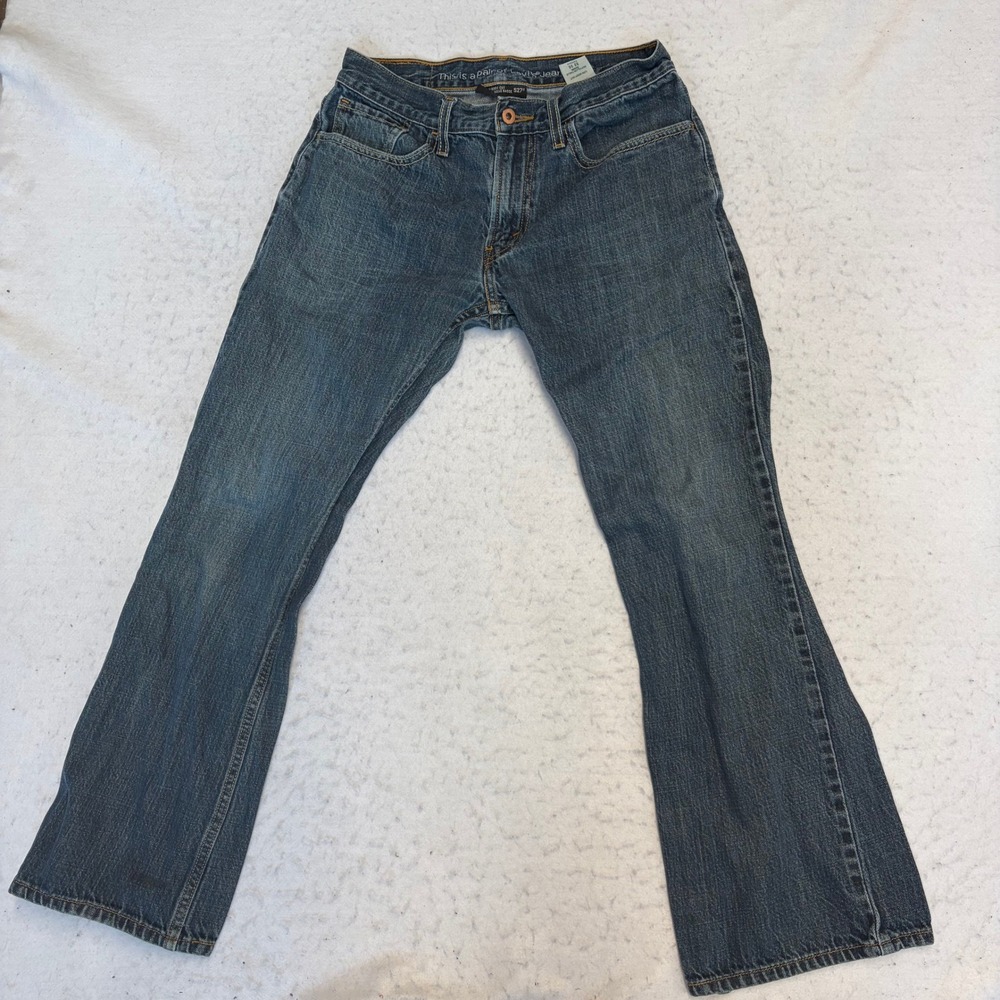 Levi's 527 Low Boot Cut Jeans Mens 32x30 Blue Denim Eco Organic Cotton